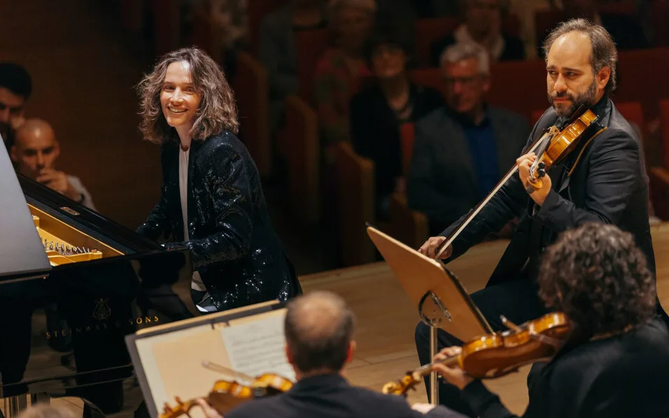 Η Πειραιώς χορηγός της συναυλίας της Hélène Grimaud με την Camerata Salzburg στο Μέγαρο Μουσικής Αθηνών