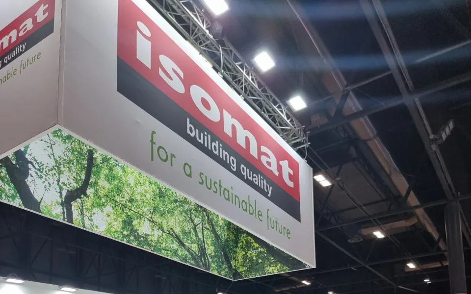 Για πρώτη φορά στην έκθεση REBUILD για τις σύγχρονες κατασκευές η ISOMAT