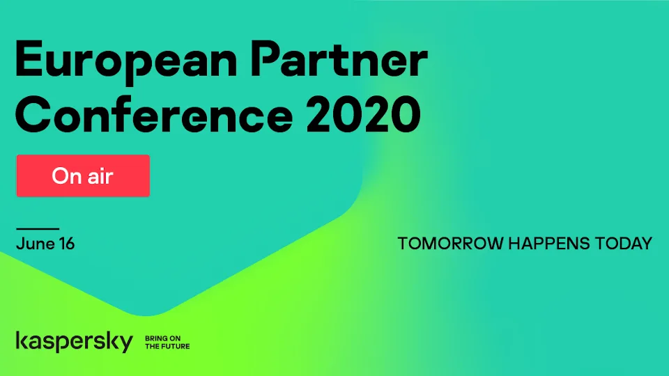 Ευρωπαϊκό e-συνέδριο συνεργατών της Kaspersky: Tomorrow happens today​