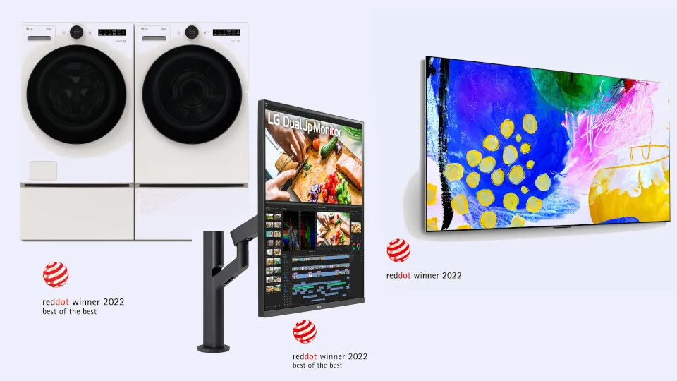 ​LG: 25 βραβεία στα φετινά Red Dot Awards​