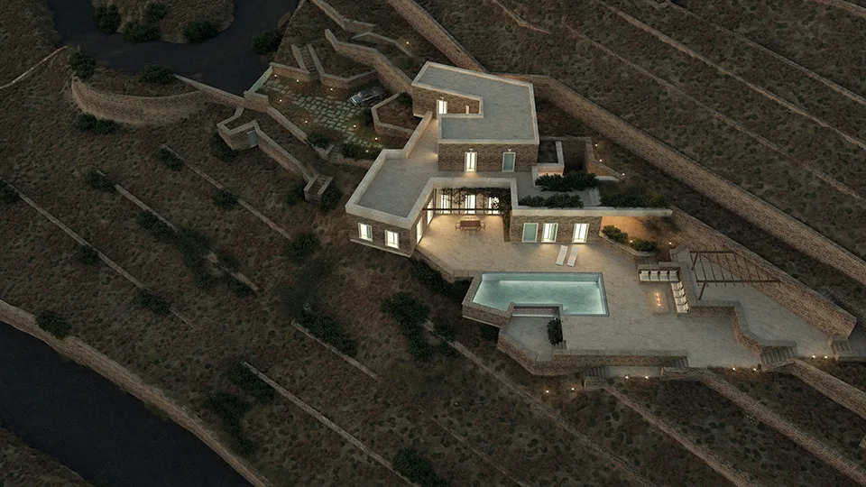 Δωρική φιλοσοφία και ελληνικό ευ ζην: Παραθεριστική κατοικία Les Deux Muriers από το γραφείο Creative Architects