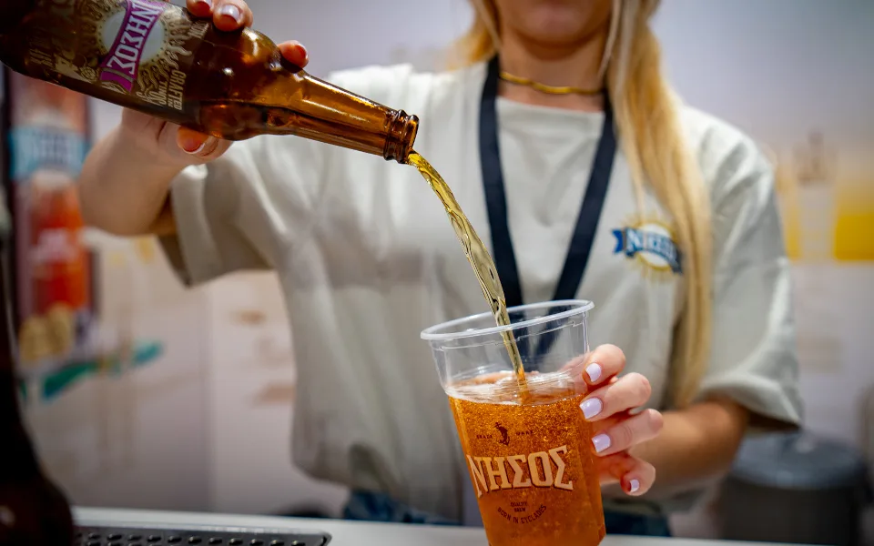 Η ΝΗΣΟΣ παρουσίασε την γκάμα των προϊόντων της στο World of Beer Festival 2025