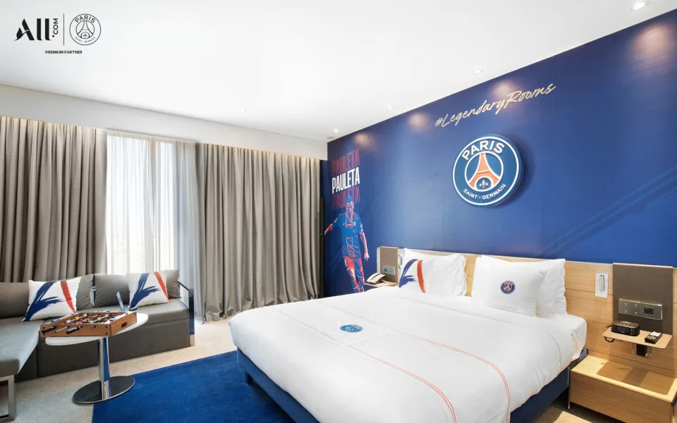 Τα “Legendary Rooms” της Novotel τιμούν παίκτες-θρύλους της Paris Saint-Germain σε οκτώ προορισμούς