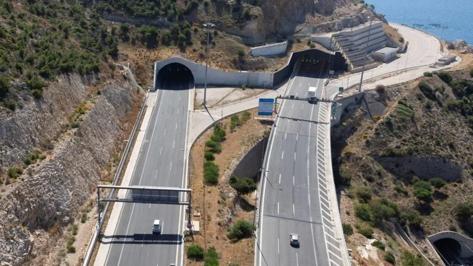 ΟΛΥΜΠΙΑ ΟΔΟΣ: Εργασίες βαριάς συντήρησης στις σήραγγες Πλατάνου - Κυκλοφοριακές ρυθμίσεις (διάγραμμα)