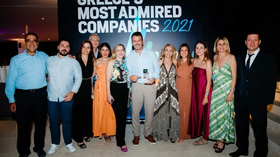 Πλαίσιο: Στην 9η θέση της λίστας με τις «Πιο Αξιοθαύμαστες Εταιρείες» για το 2021