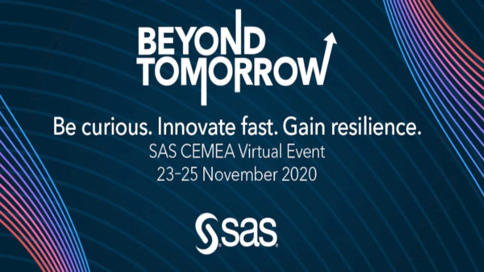 ​SAS: Στις 23 - 25 Νοεμβρίου το Beyond Tomorrow  για τα Analytics και την Τεχνητή Νοημοσύνη​