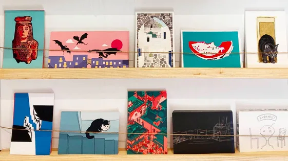 Καδράρουμε τα “κυκλαδίτικα” digital prints που φέραμε από τις διακοπές