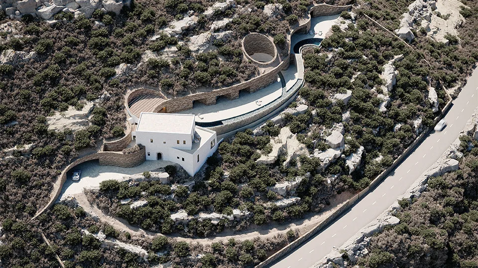 Τhe Εye: Ένα πνευματικό καταφύγιο στις πλαγιές της Αμοργού