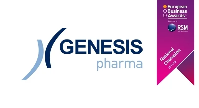 H GENESIS Pharma ανακηρύχθηκε "National Champion" στα European Business Awards