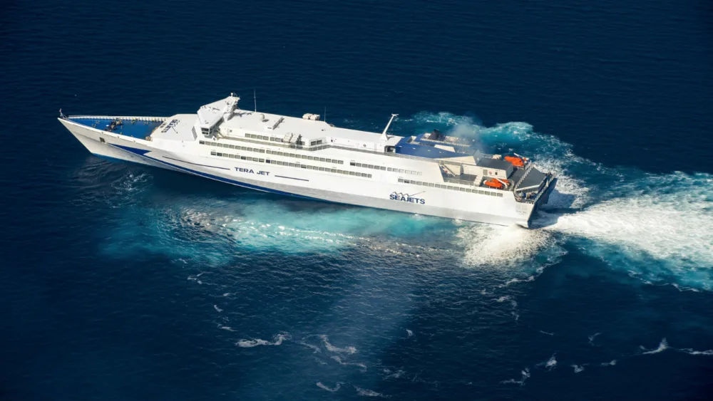 Νέο δρομολόγιο TERAJET για Τήνο, Μύκονο, Πάρο και Νάξο! Στη Ραφήνα το μεγαλύτερο ταχύπλοο παγκοσμίως σε χωρητικότητα επιβατών
