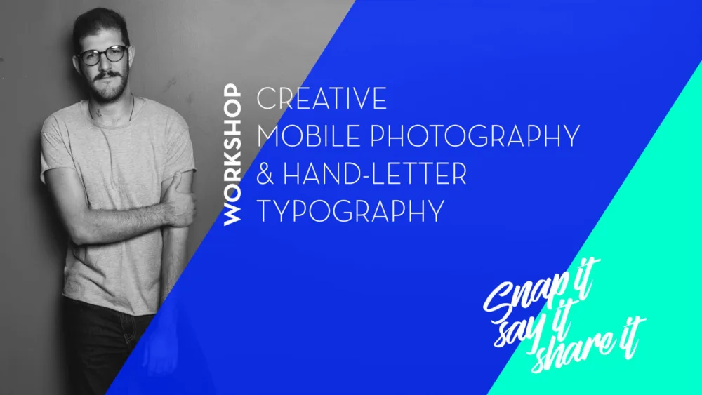 Snap it, say it, share it