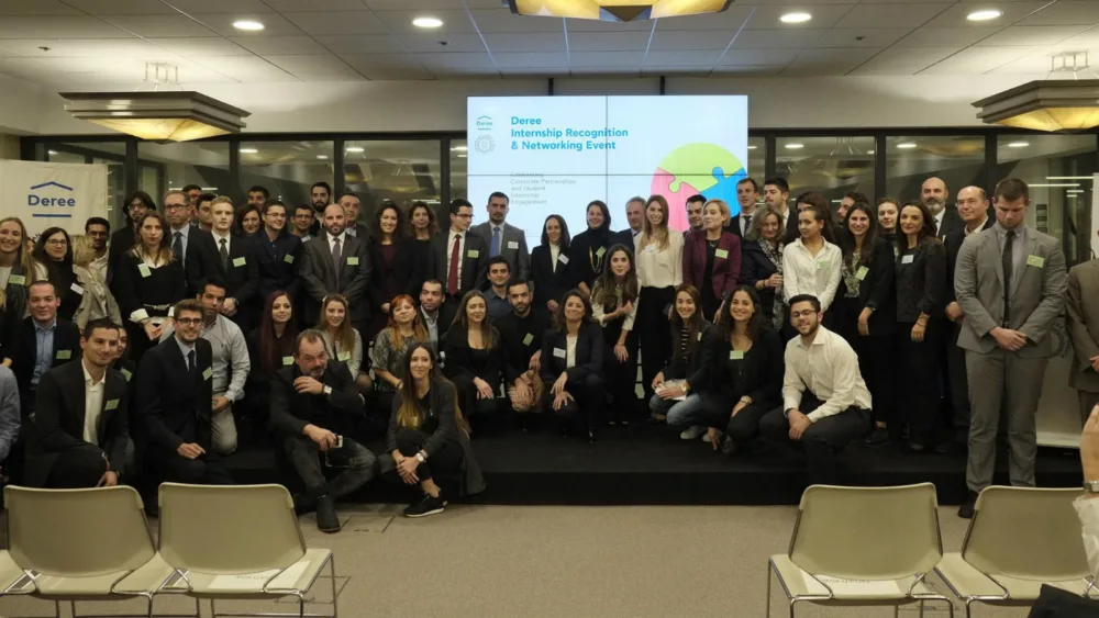 Το Deree τιμά τους φοιτητές του και αυριανούς επαγγελματίες