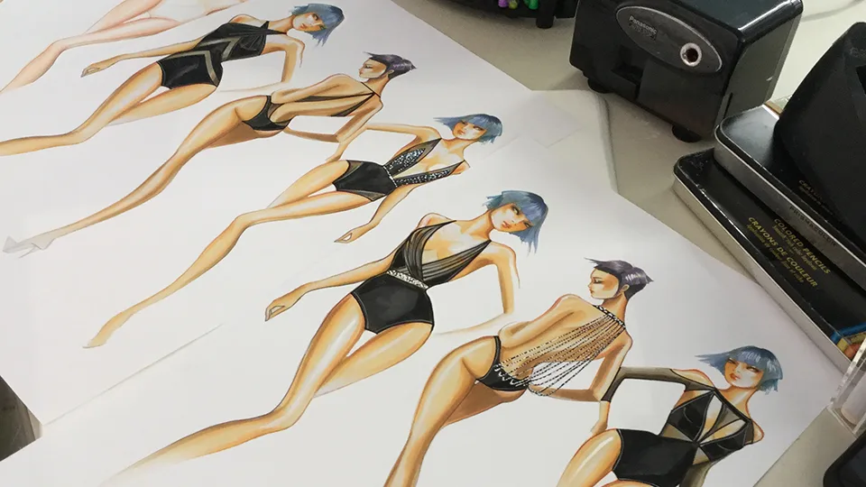 "Δημιουργία Συλλογής Μαγιό, από το Σχέδιο στην Παραγωγή" από το AthensFashionClub