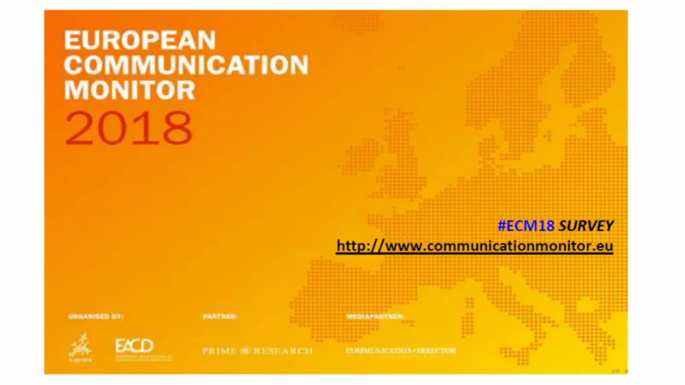 Ξεκίνησε η παγκόσμια έρευνα για την Επικοινωνία #ECM18 από το Ευρωπαϊκό Παρατηρητήριο Επικοινωνίας