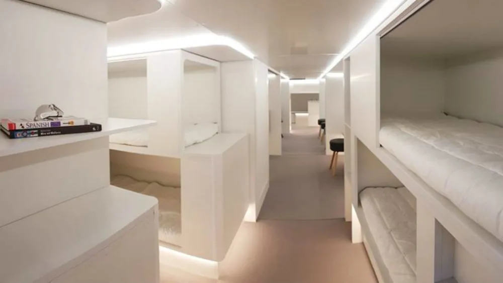 Η Airbus φτιάχνει κουκέτες στον χώρο αποσκευών