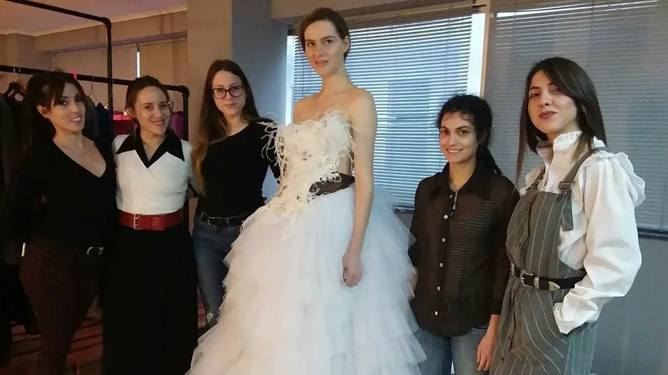 AthensFahionClub: Σοκολατένιο νυφικό από τους σπουδαστές της Σχολής!