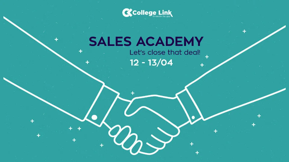Sales Academy by CollegeLink: Μάθε από τους καλύτερους τι σημαίνει πώληση