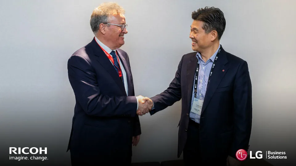 Η LG και η Ricoh υπέγραψαν Πανευρωπαϊκή συμφωνία συνεργασίας