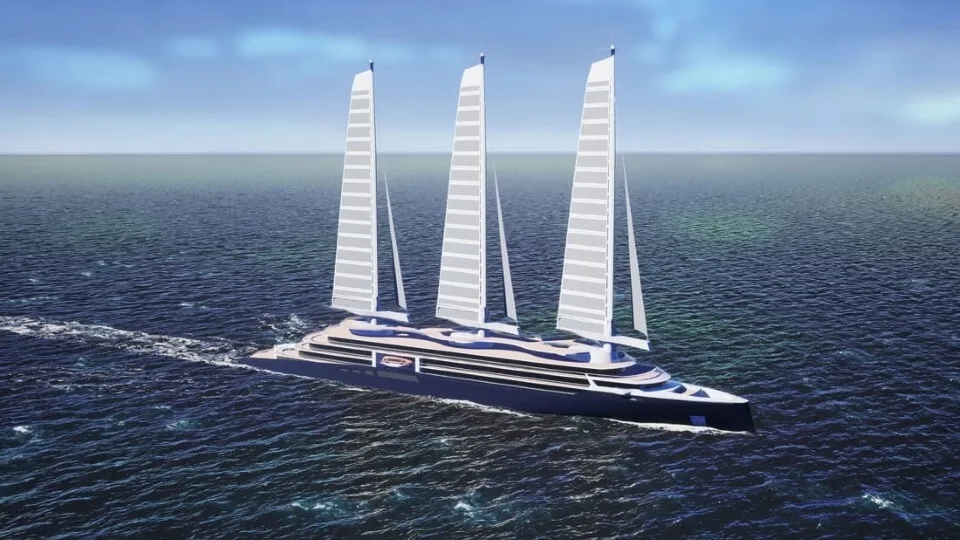 Έρχονται τα φιλικά προς το περιβάλλον κρουαζιερόπλοια που θα έχουν πανιά