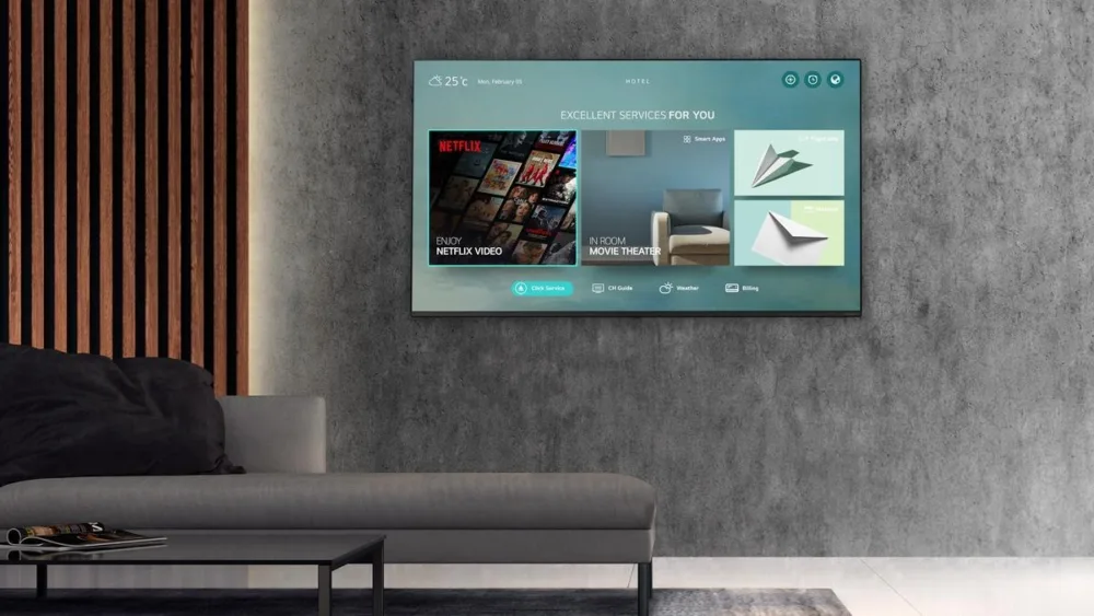 LG: Ενισχύει την παγκόσμια συνεργασία με το Netflix, παρέχοντας Ξενοδοχειακές Τηλεοράσεις