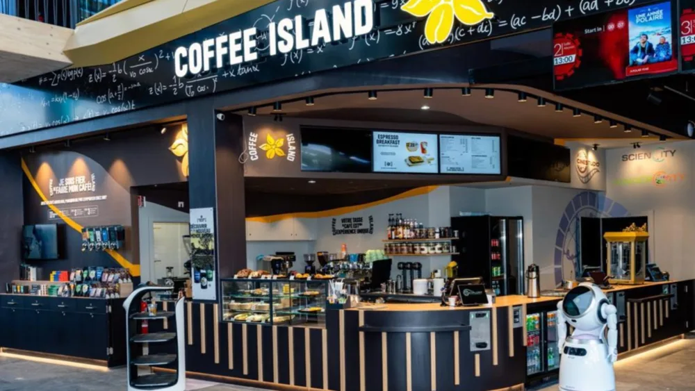 Τα Coffee Island σερβίρουν καφέ με χρήση ρομπότ και τεχνητής νοημοσύνης