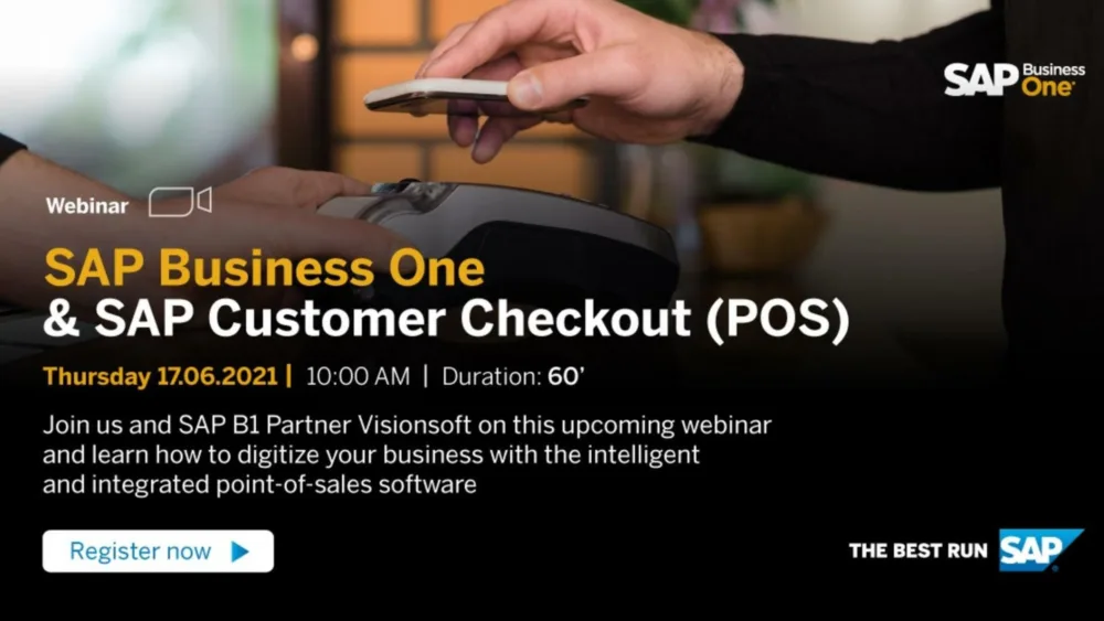 SAP: Webinar για τη ψηφιοποίηση των επιχειρήσεων μέσω «έξυπνων» point-of-sales λύσεων