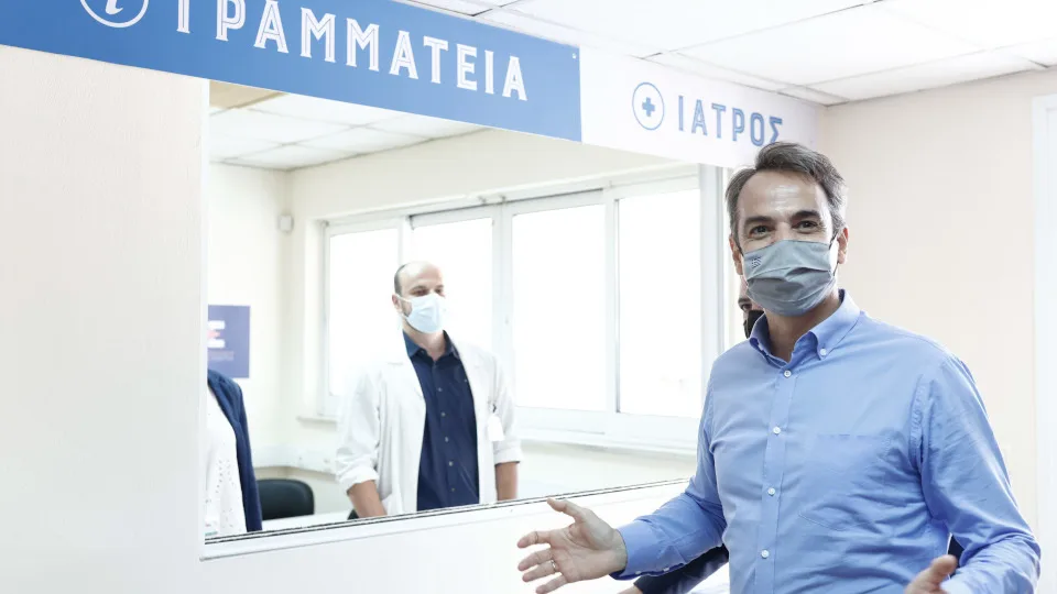 Μητσοτάκης: Στόχος μας ο εμβολιασμός όλων των πολιτών