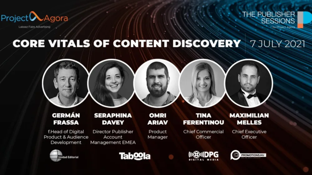 Project Agora: Event για τα Core Web Vitals & το Content Discovery στις 7 Ιουλίου