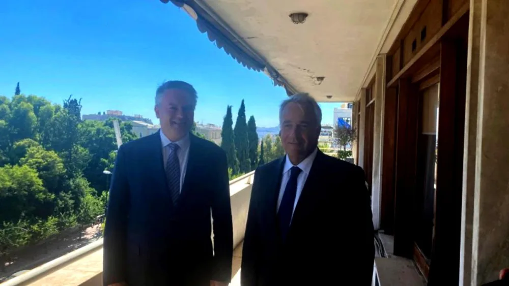 Συνάντηση Βορίδη - Κόρμαν για την καταπολέμηση της διαφθοράς