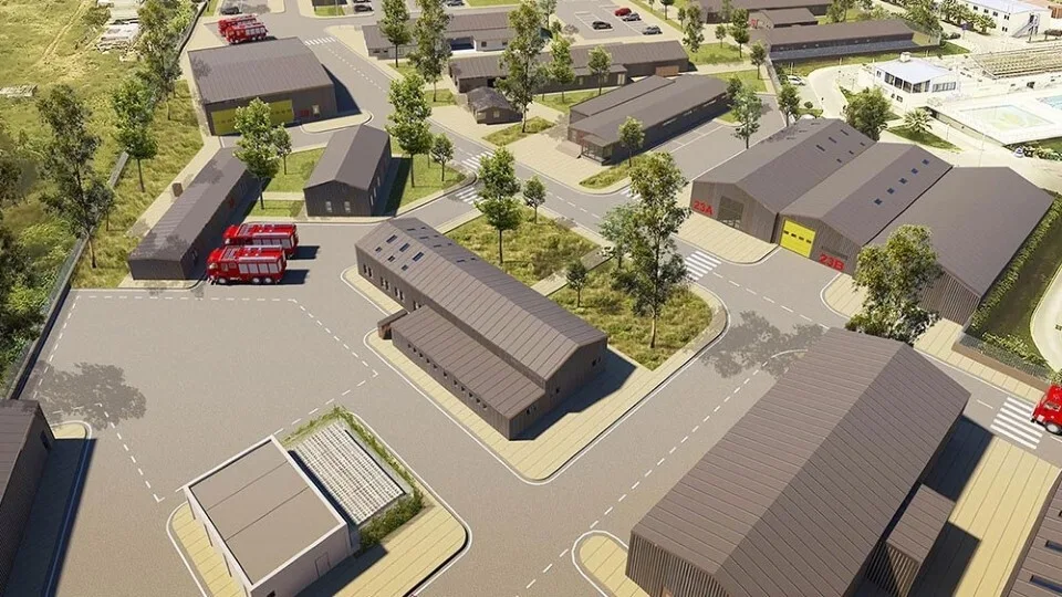 Ξεκινά η κατασκευή του νέου Κέντρου Εκπαίδευσης της Πυροσβεστικής, με δωρεά του ΙΣΝ