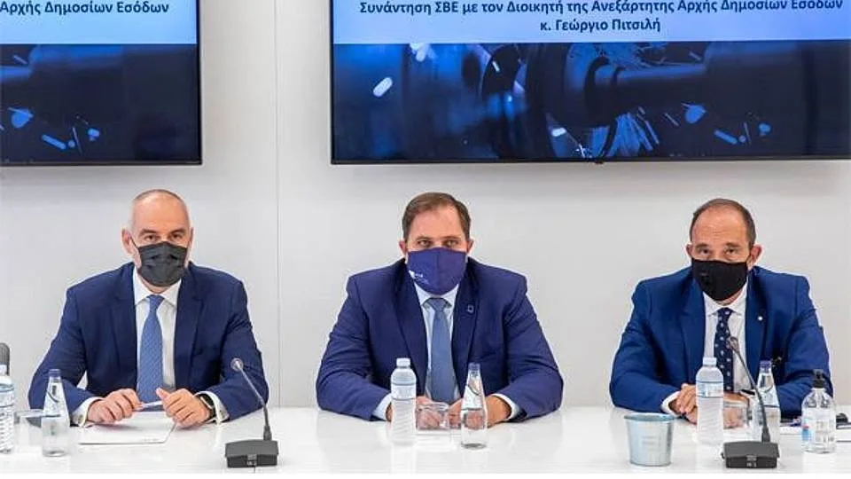 Συνάντηση της Διοίκησης του ΣΒΕ με τον Διοικητή της ΑΑΔΕ