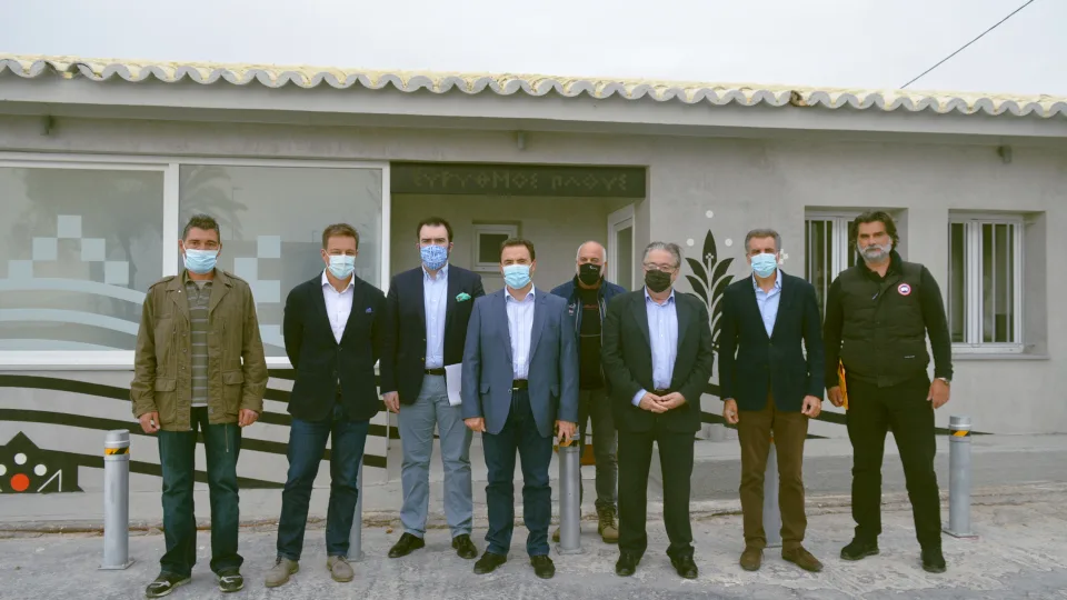 ​Συνάντηση ΤΑΙΠΕΔ - ΟΛΕ για θέματα ανάπτυξης και αξιοποίησης του λιμένα Ελευσίνας