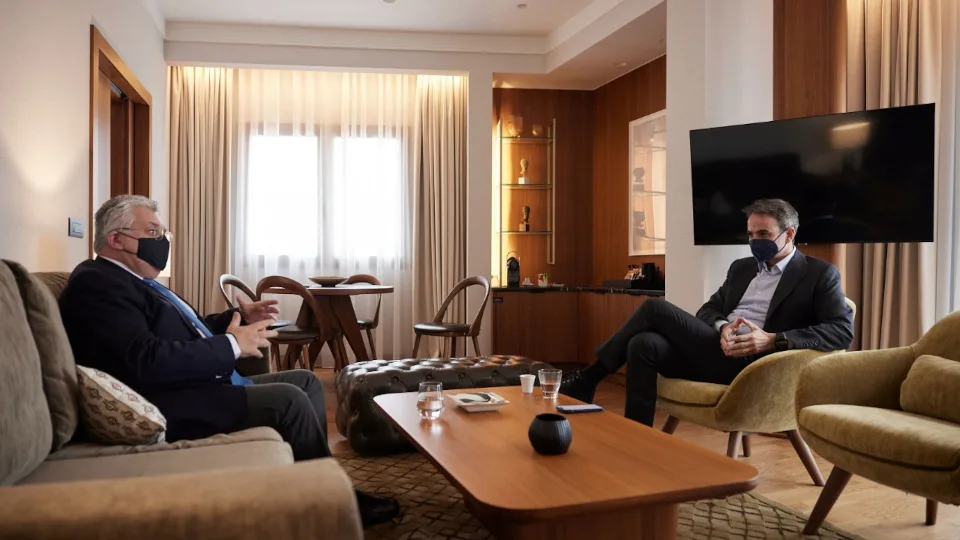 ​Συνάντηση Μητσοτάκη - Πρύτανη ΑΠΘ για τις δυνατότητες και τις προοπτικές του Πανεπιστημίου