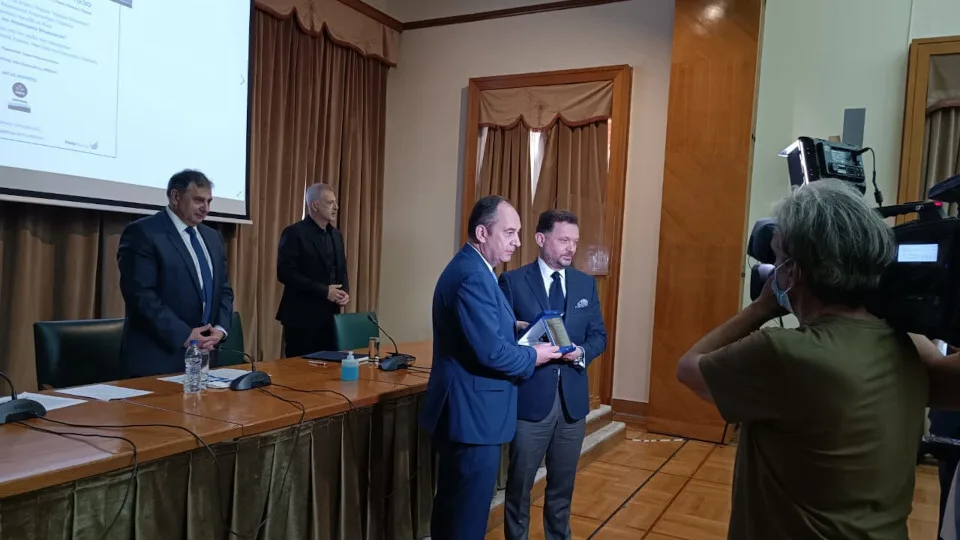 Επίτιμο μέλος του Δ.Σ. του ΕΒΕΠ ο κ. Π. Ξενοκώστας, CEO της ONEX Shipyards & Technologies​