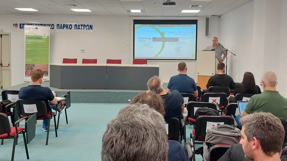 Αποτελέσματα του προγράμματος επιχειρηματικής επιτάχυνσης του Interreg Adrion CREATURES στο ΕΠΠ