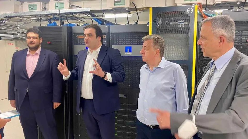 ​Πέντε φορές μεγαλύτερο και με πράσινη ενέργεια το Data Center «Κνωσός ΙΙ»