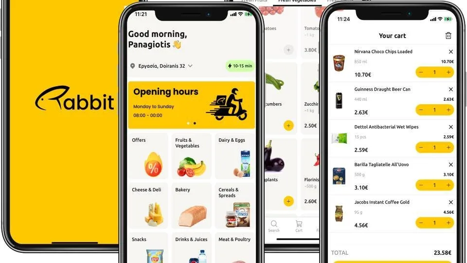 Rabbit: Έκλεισε 2 μήνες λειτουργίας η νέα, καινοτόμος εμπειρία online market