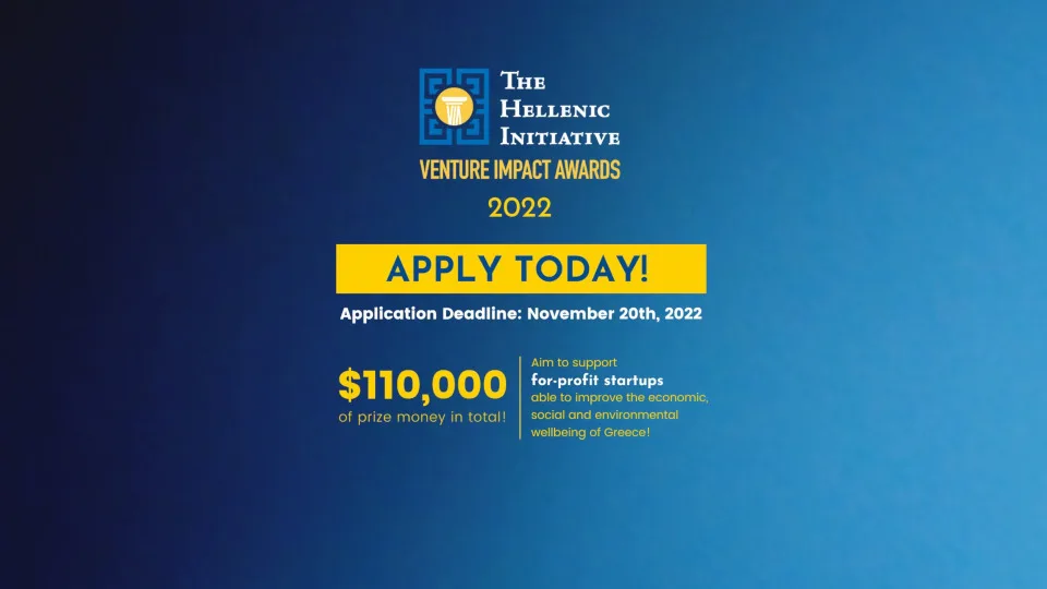 Συνεργασία Ελληνικής Πρωτοβουλίας - Microsoft για τα Venture Impact Awards 2022