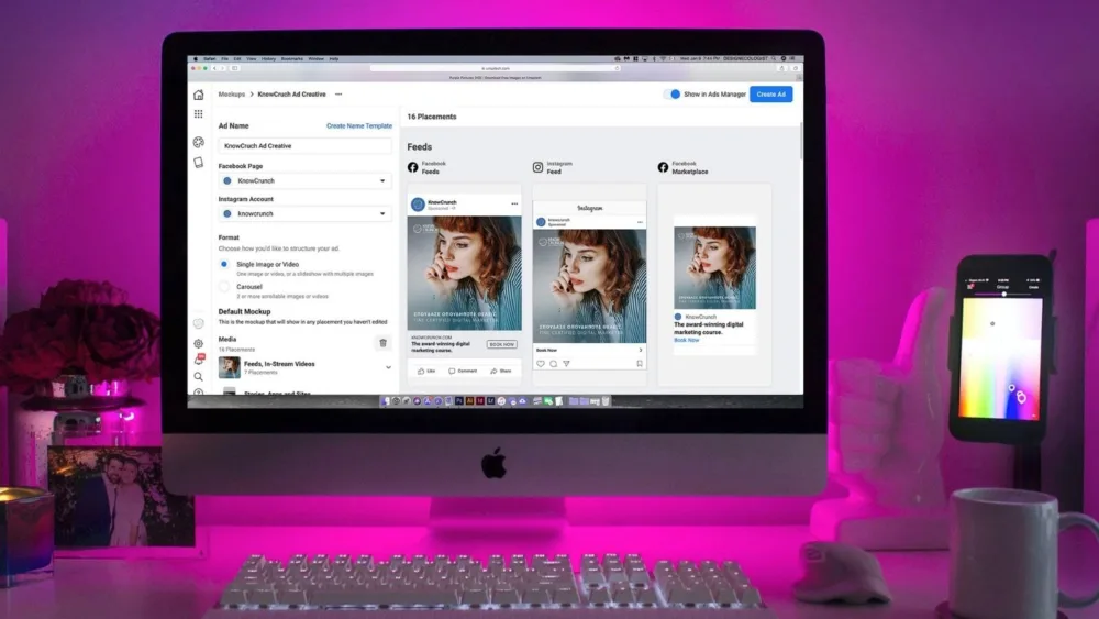 E-Learning Masterclass in Facebook & Instagram Advertising by Knowcrunch