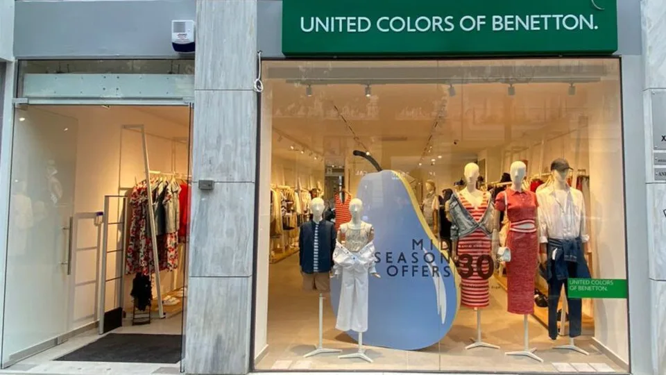Νέο κατάστημα στο κέντρο του Πειραιά ανοίγει η Benetton
