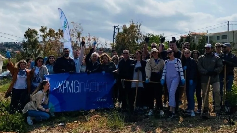 Η KPMG φύτευσε πάνω από 2.000 δέντρα στην Αττική