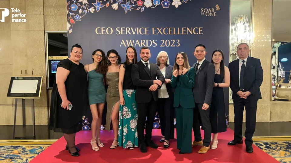 Η Teleperformance τιμήθηκε από την Singapore Airlines με το CEO Service Excellence Award ως εξαιρετικός συνεργάτης