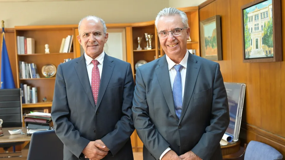 Συνάντηση του Πρύτανη του ΑΠΘ με τον Πρέσβη της Σαουδικής Αραβίας στην Αθήνα