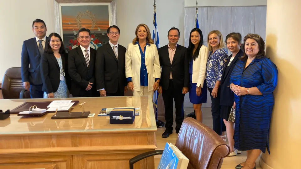 Συνάντηση Γκερέκου - πρέσβη Ταϊλάνδης για ενδυνάμωση της συνεργασίας στον τουρισμό