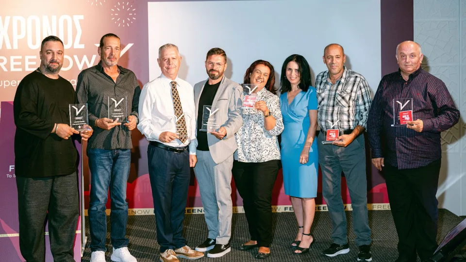 H FREENOW γιόρτασε 1 χρόνο στην Ελλάδα τιμώντας τους συνεργάτες οδηγούς ταξί με βραβεία