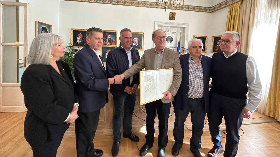 Συνάντηση Περιφερειάρχη Πελοποννήσου με τον Πρόεδρο και τη Διοίκηση του Επ. Αρκαδίας