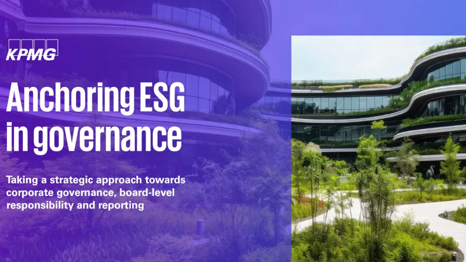 Παγκόσμια έρευνα KPMG: Η βιώσιμη ανάπτυξη στο επίκεντρο του ενδιαφέροντος για το 2024