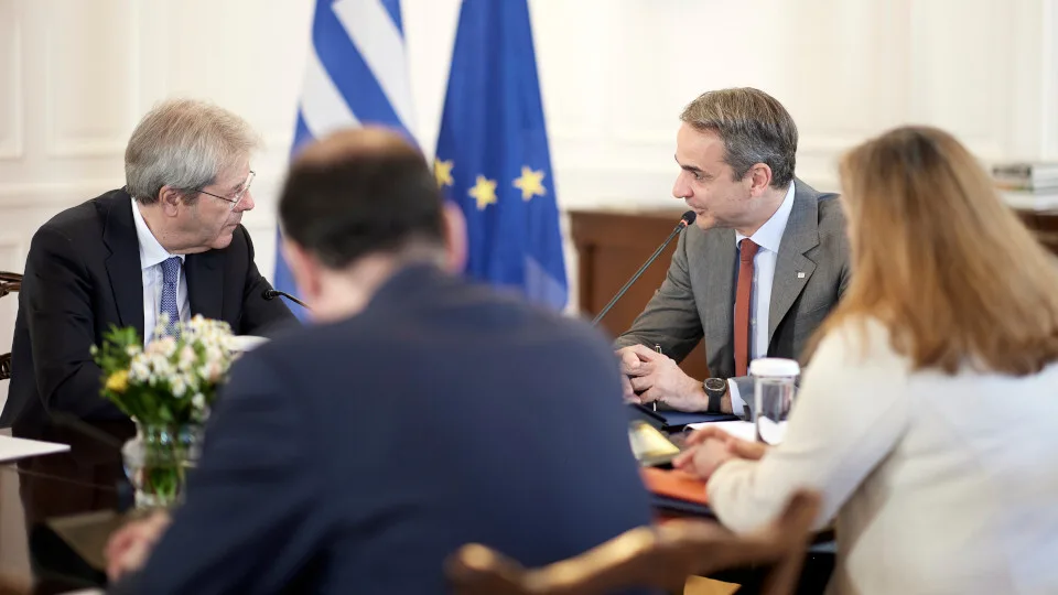 Τζεντιλόνι σε Μητσοτάκη: Το success story της Ελλάδας είναι πολύ σημαντικό για το μέλλον της Ευρώπης