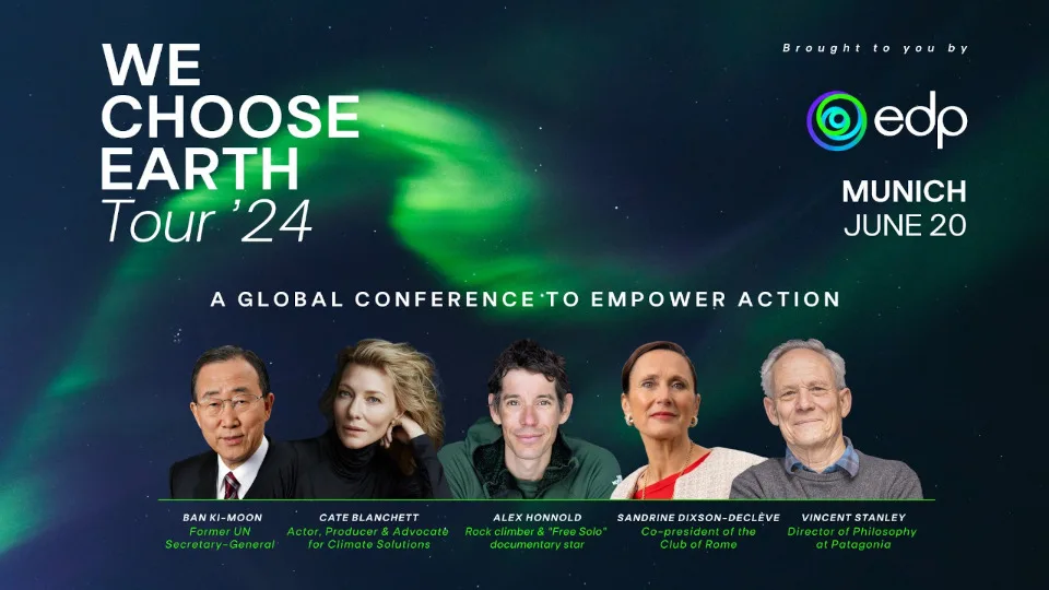 We Choose Earth 2024: Οι εγγραφές ξεκίνησαν για το παγκόσμιο συνέδριο της EDP για το μέλλον του πλανήτη