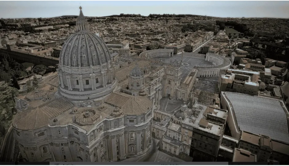 Αναβιώνεται η βασιλική του Αγ. Πέτρου με την βοήθεια της Τεχνητής Νοημοσύνης